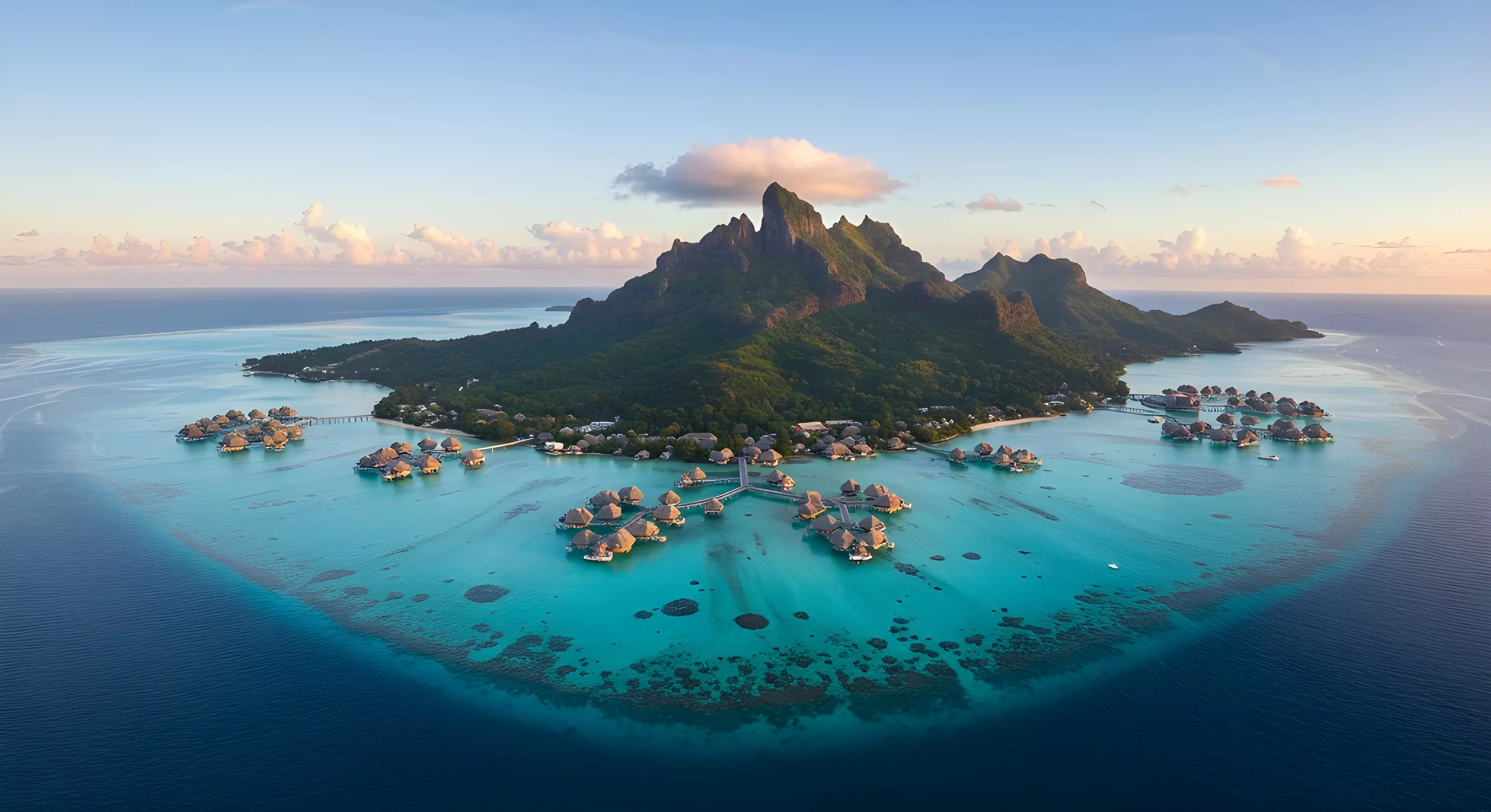 The ultimate tropical paradise, Bora Bora is worth every penny to get there.