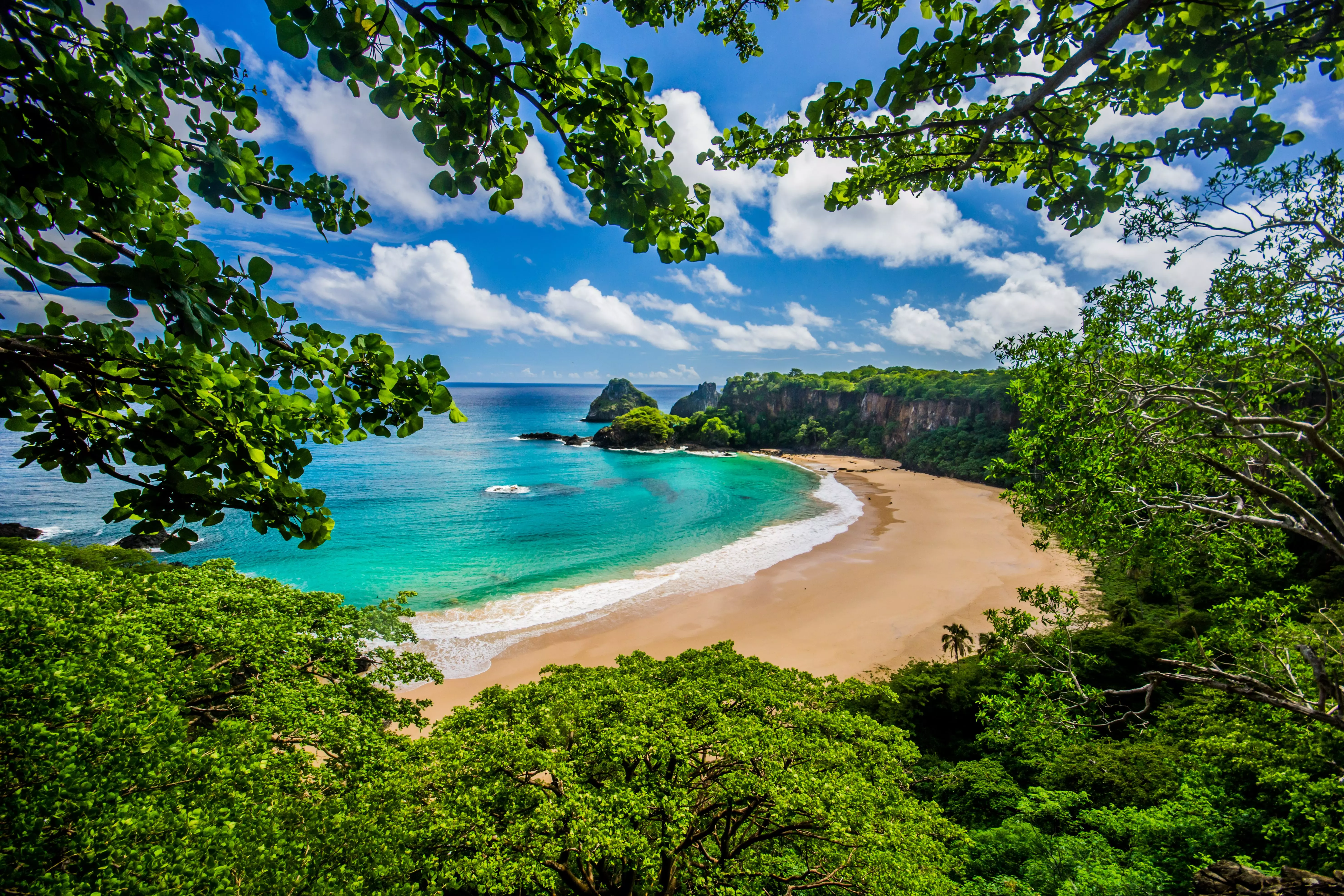 Another remote South American island archipelago, Fernando de Noronha is simply beautiful.