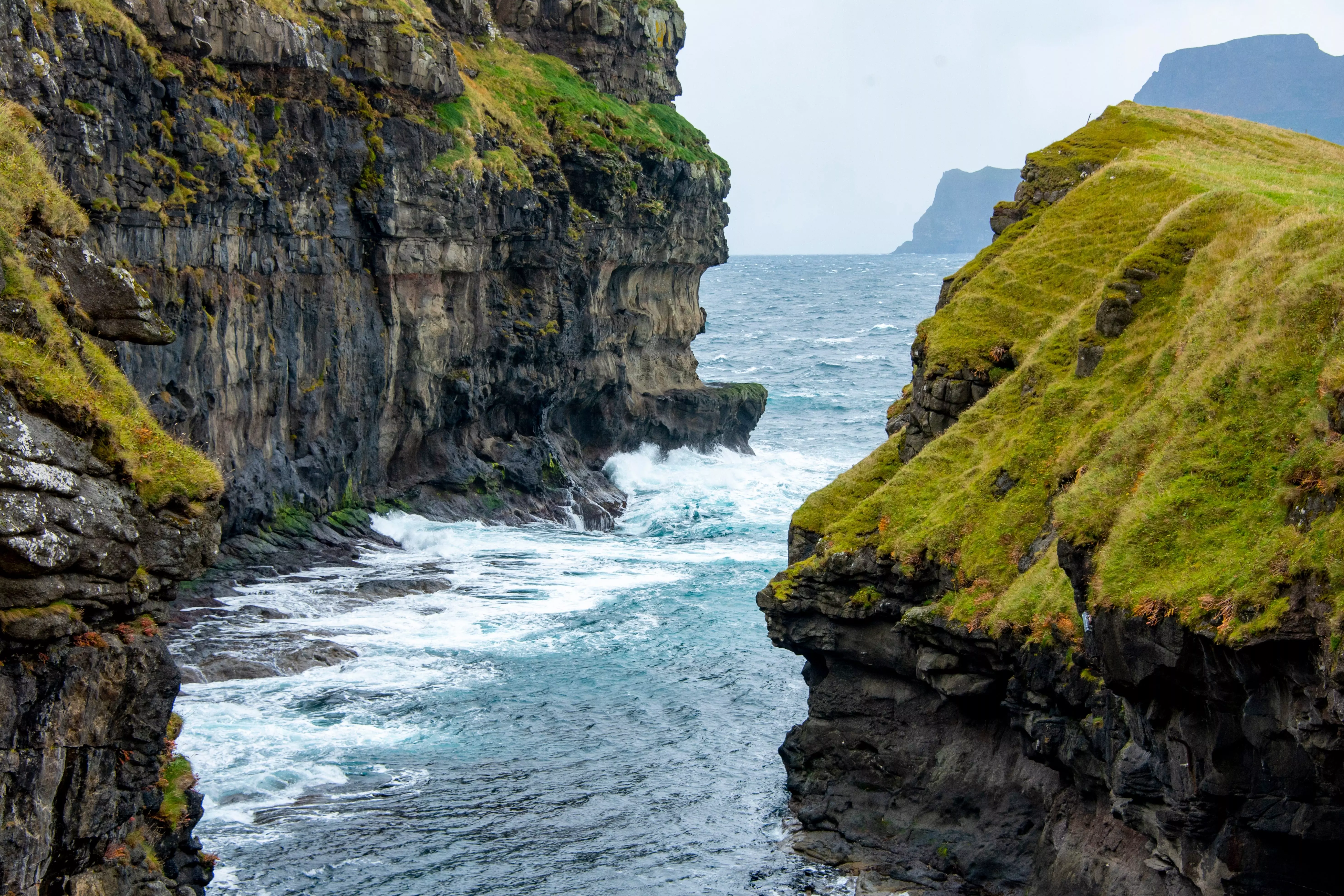 The cold and windswept Eysturoy Island in the Faroes, a truly unique gem in the North Atlantic.