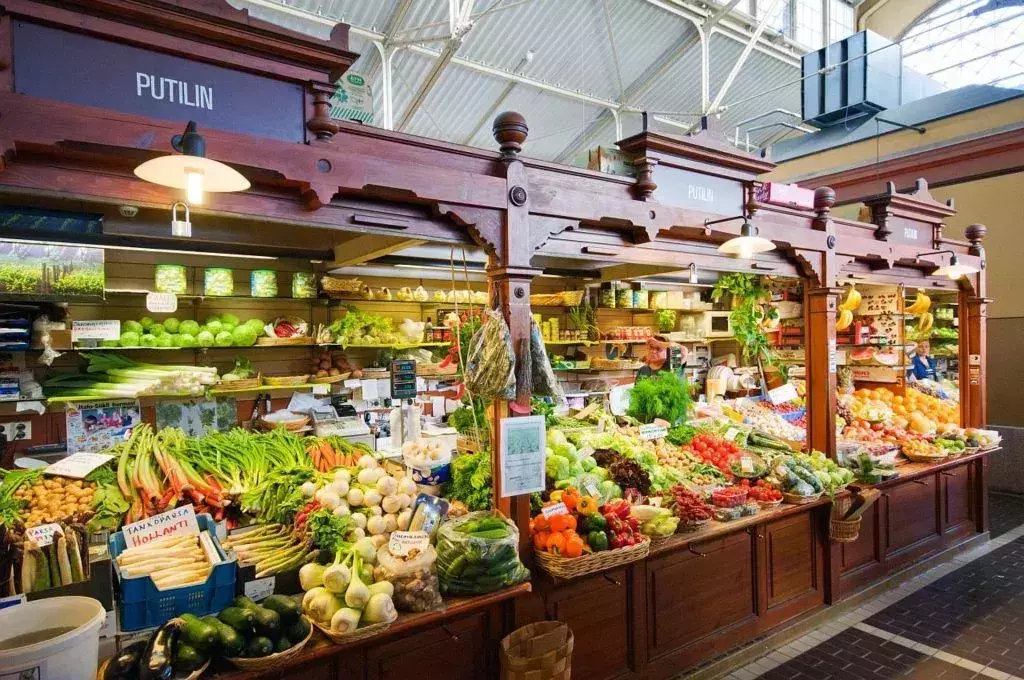 Old Market Hall In Helsinki