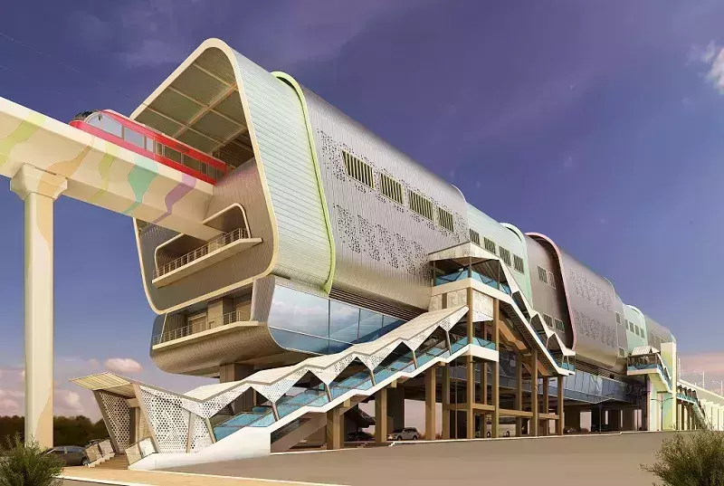 Marvel at Design of Metro Stations