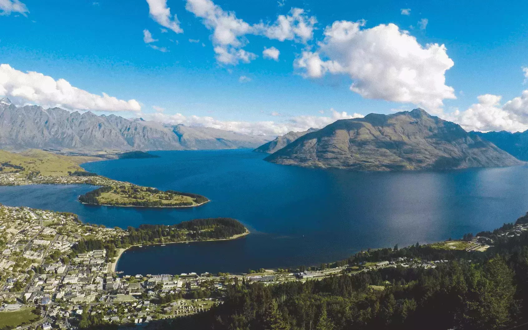 Queenstown in New Zealand