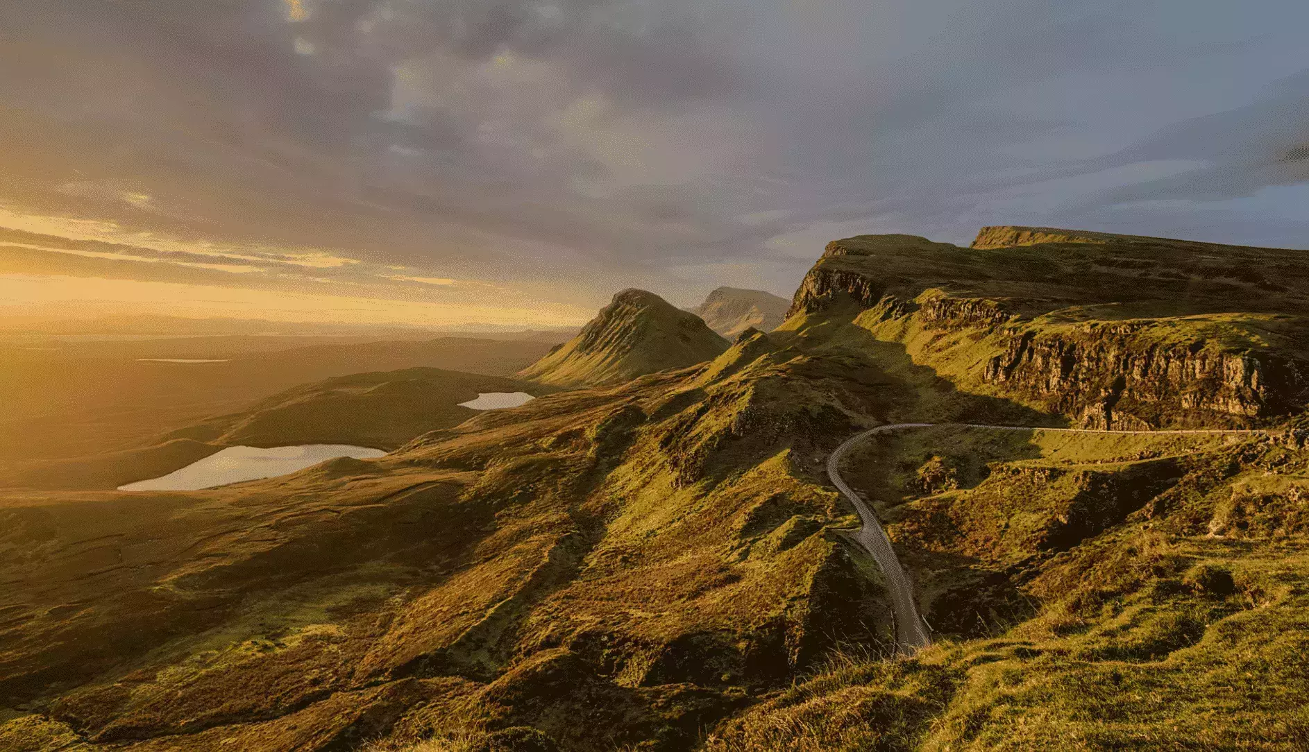 Skye Inner Hebrides In Scotland