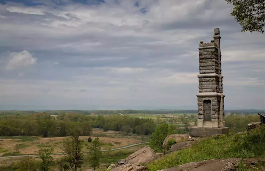 Castle at Little Roundtop