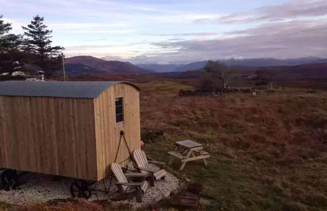 4. Skye Shepherds Hut, Isle of Skye 