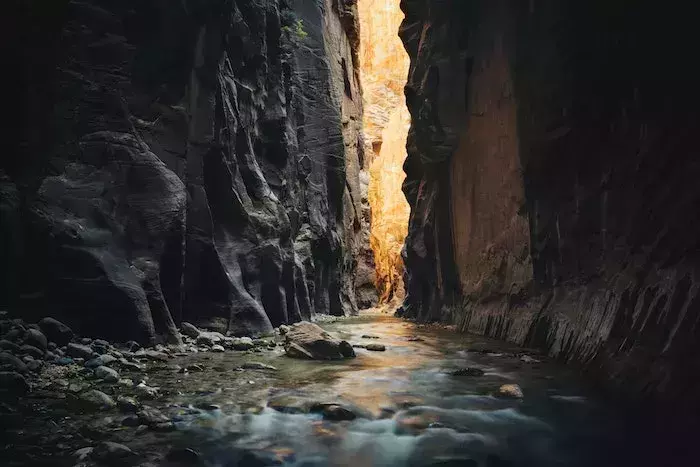 The Narrows Zion National Park Utah