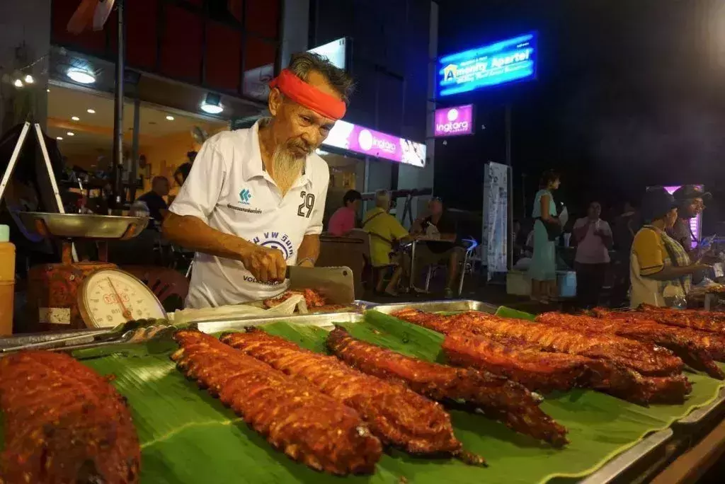 Delicious Food in lamai sunday night market