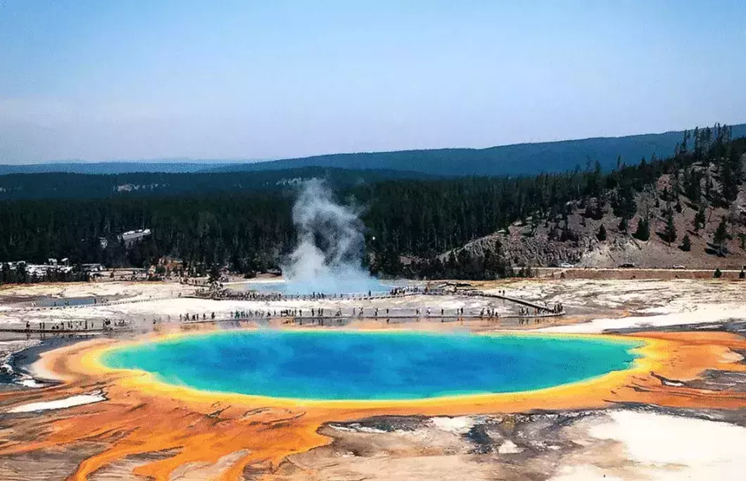 3. Grand Prismatic Spring, USA