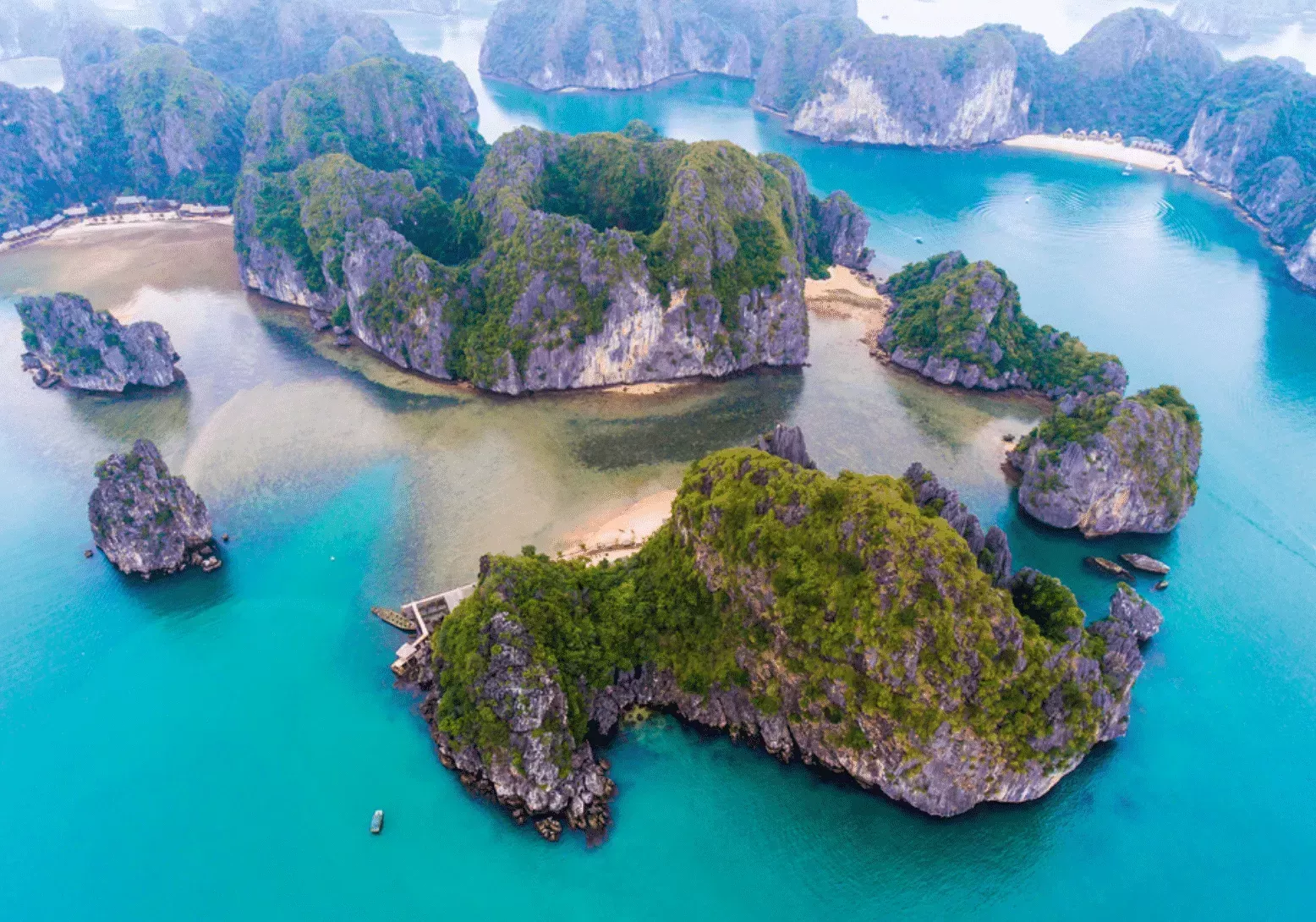 1000s of Sharp Peaked Islands
