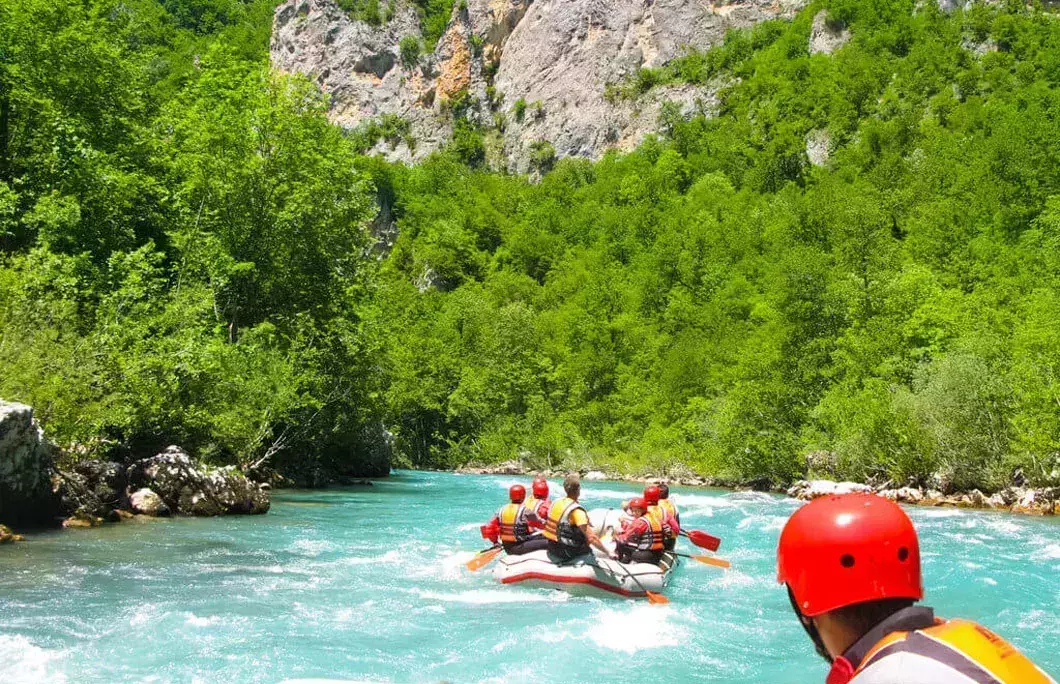 5. Kotor Waterfall and Rafting