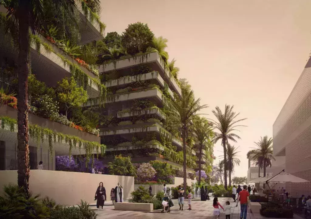 vertical forest apartments in Cairo