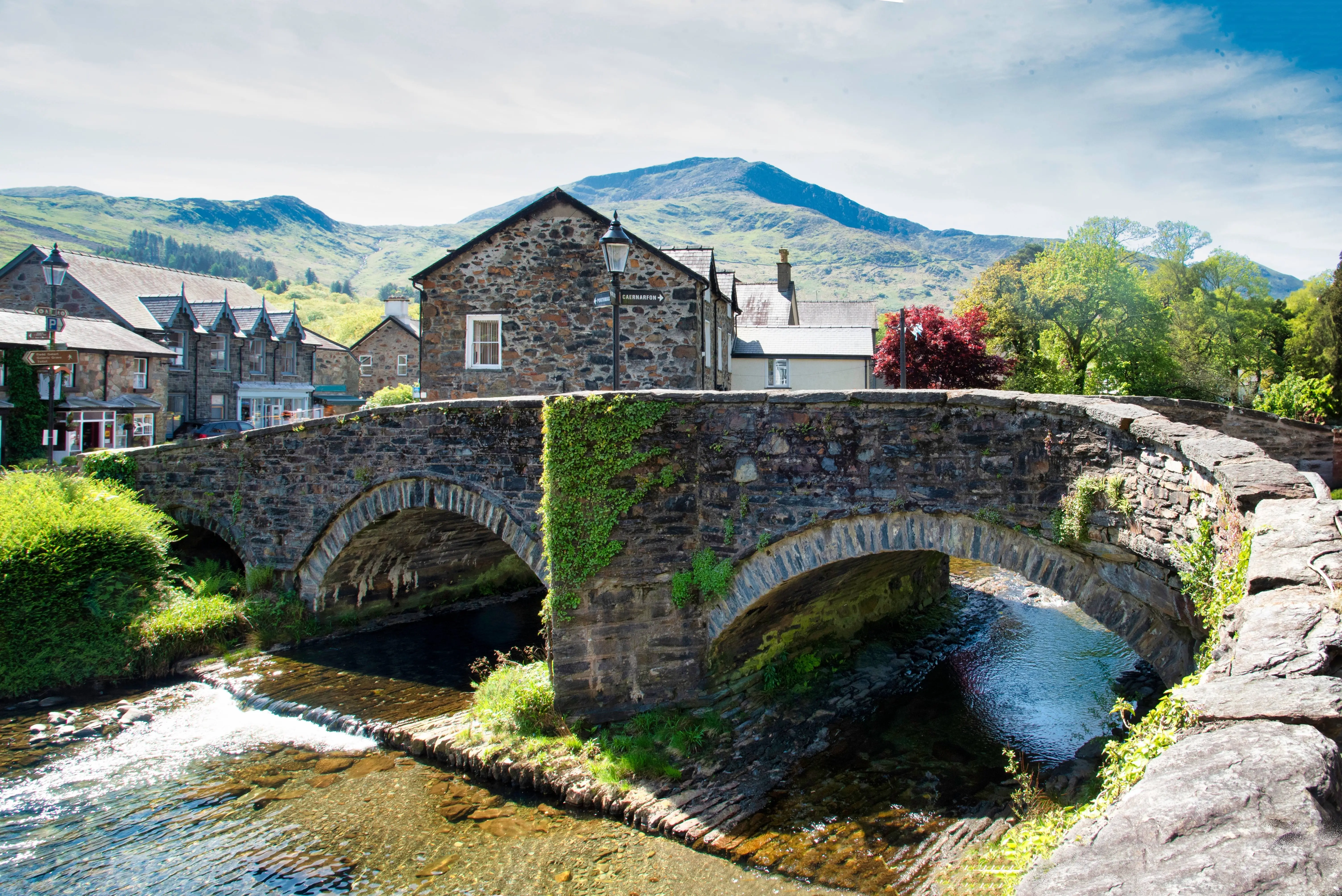 Beautiful Beddgelert in Snowdonia