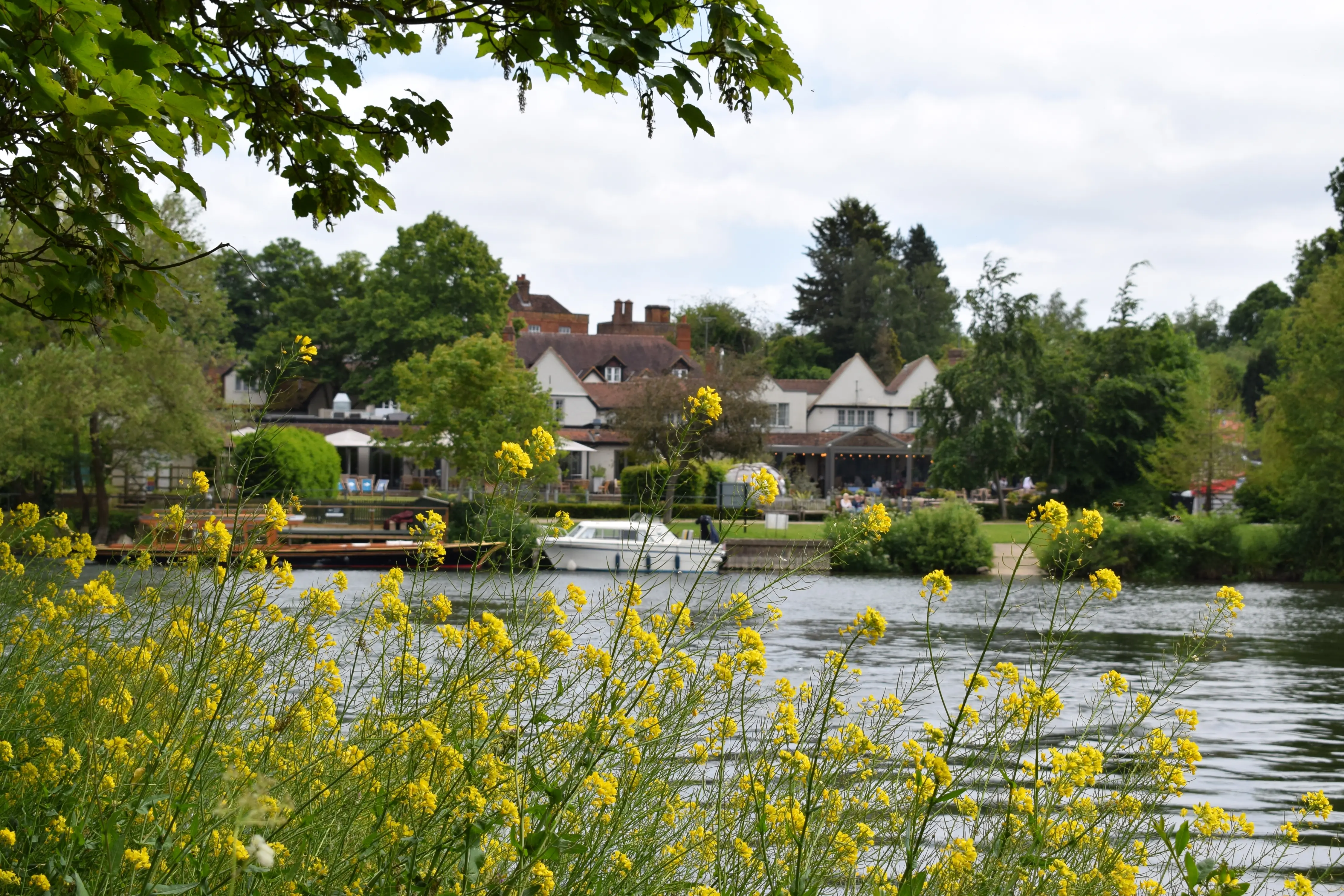 Picturesque Sonning village in Berkshire