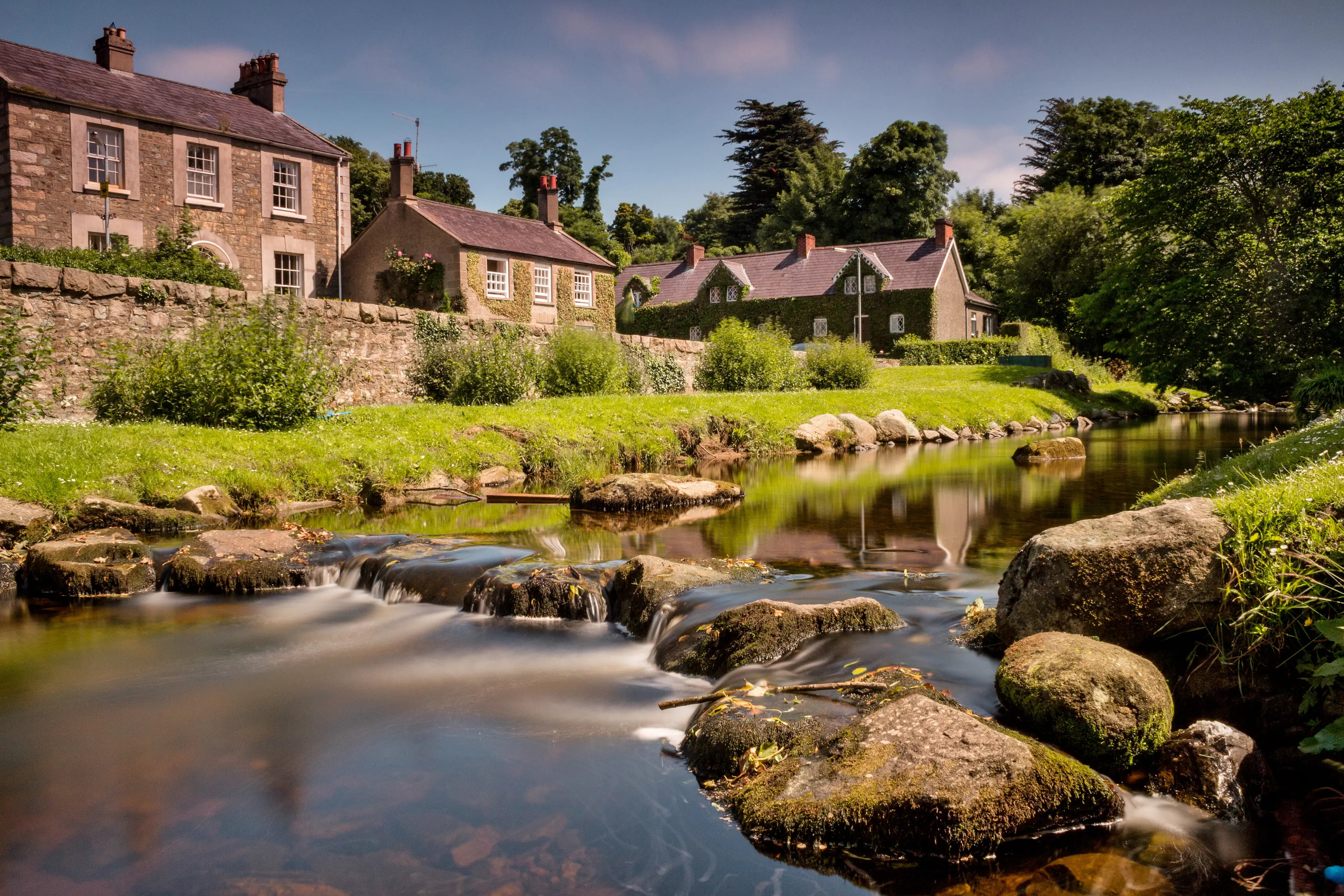 Rostrevor village in County Down, Northern Ireland
