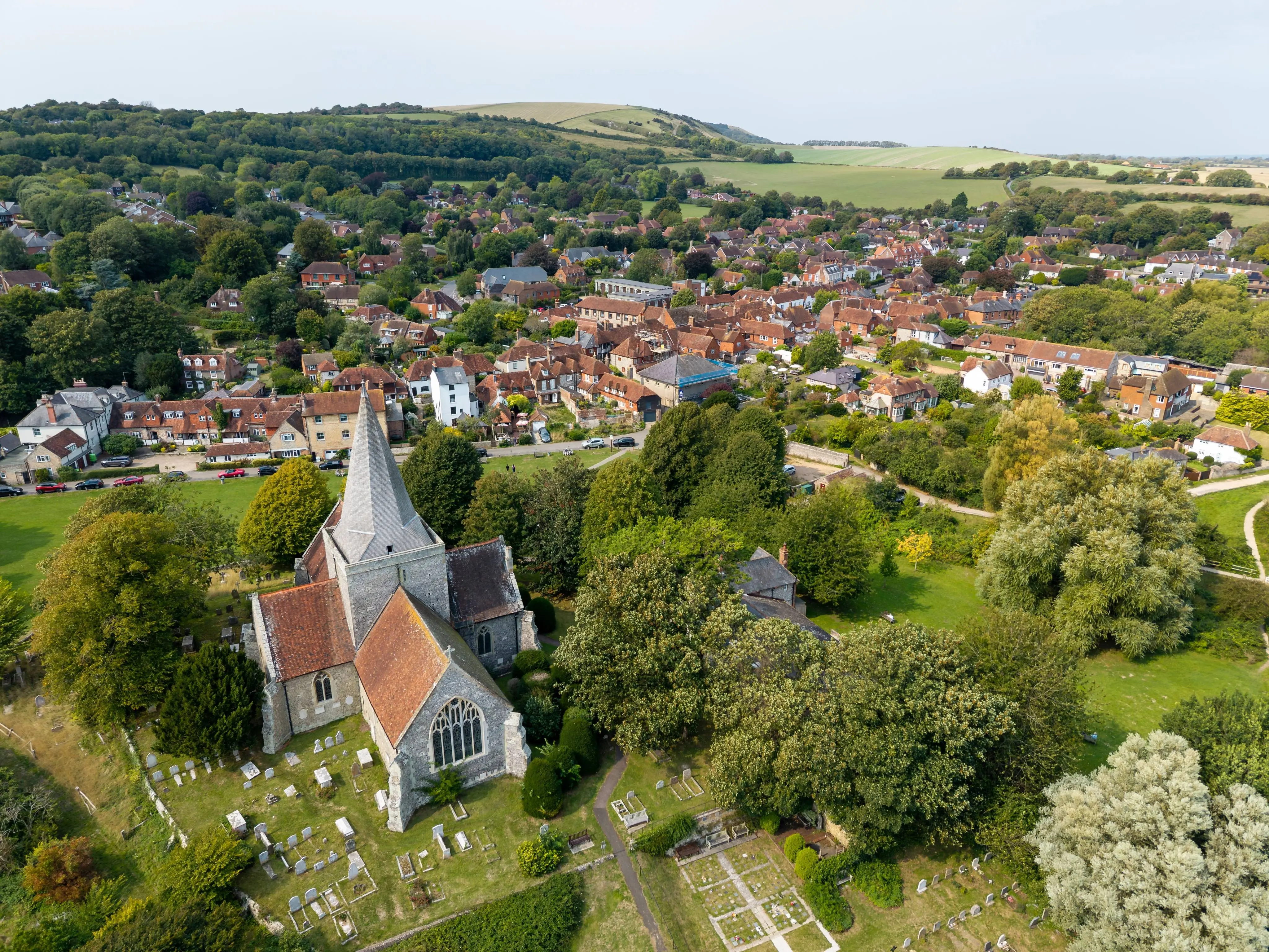 Traditional Alfriston village