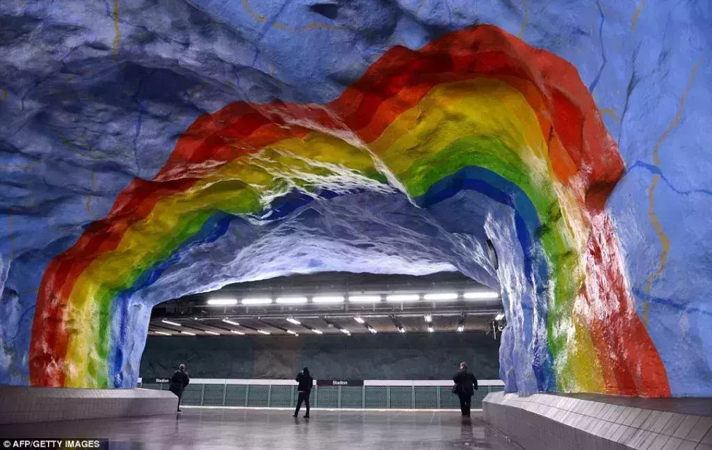 Instagrammable train station