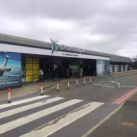 Norwich Airport arrivals