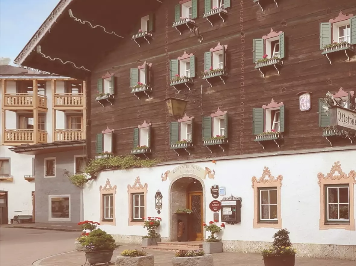 Enjoy the romantic surroundings at the aptly-named Romantik Hotel in Austria.