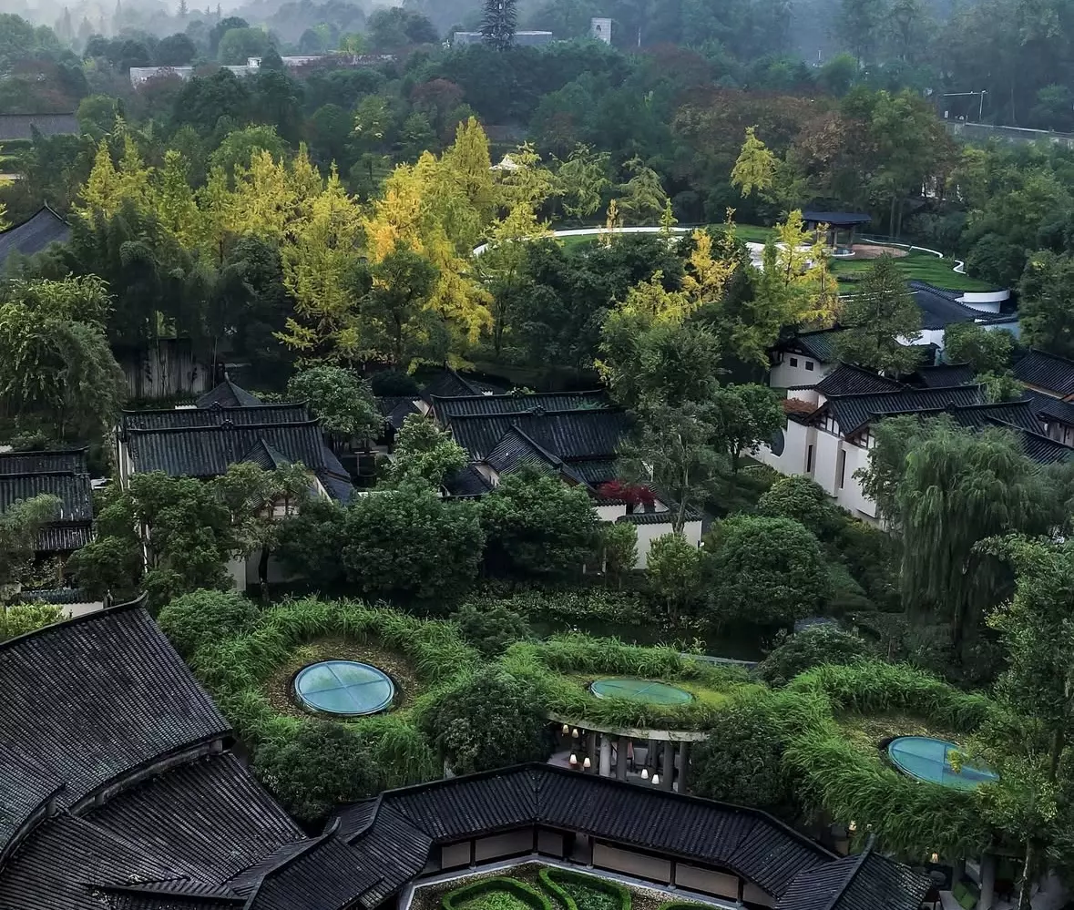 On the gateway to a UNESCO World Heritage Site, this remote Chinese getaway is perfect for a lovers' retreat.