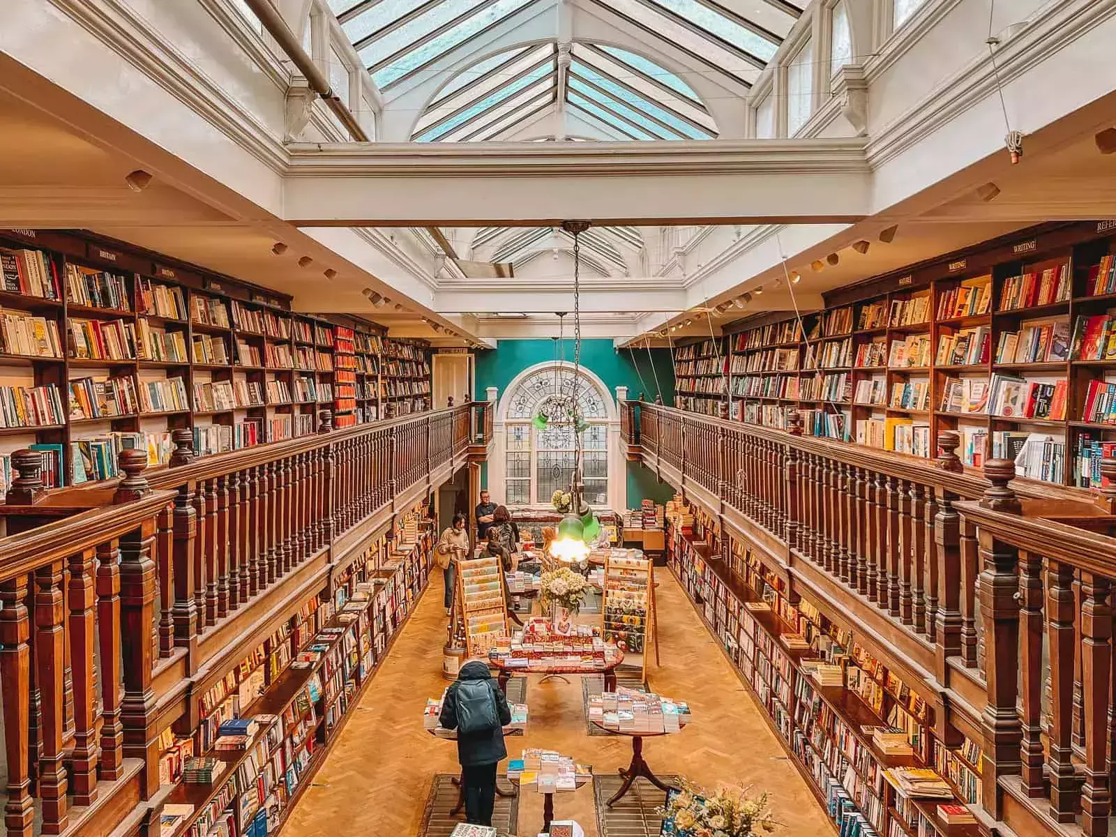 Interior of Daunt Books