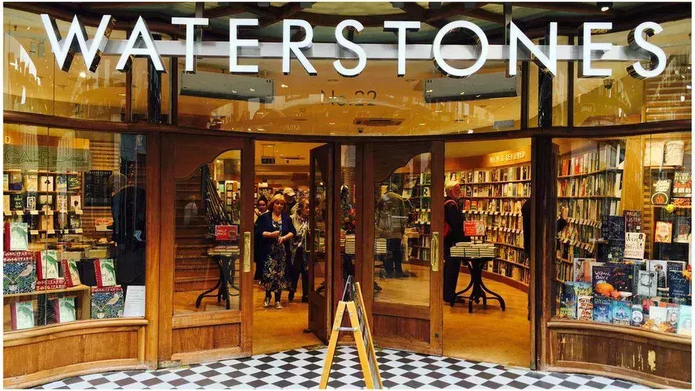 Waterstones window display