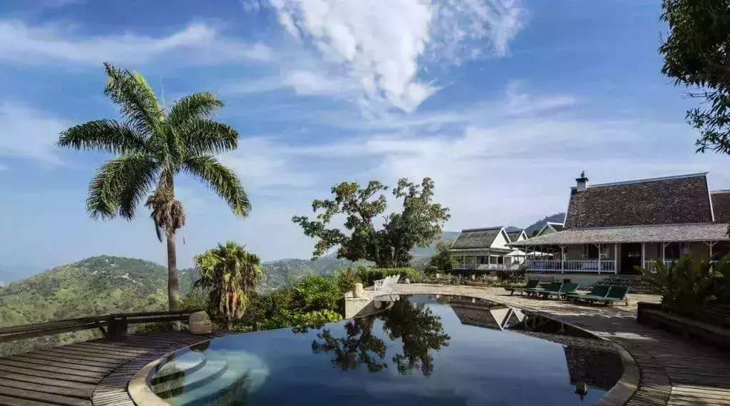 Strawberry Hill Hotel in Jamaica