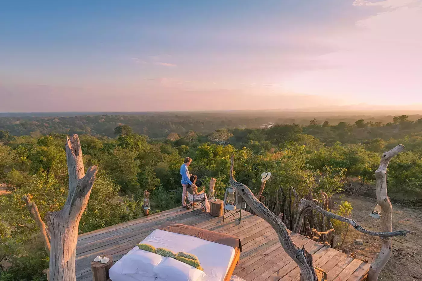 romantic safari lodges Africa