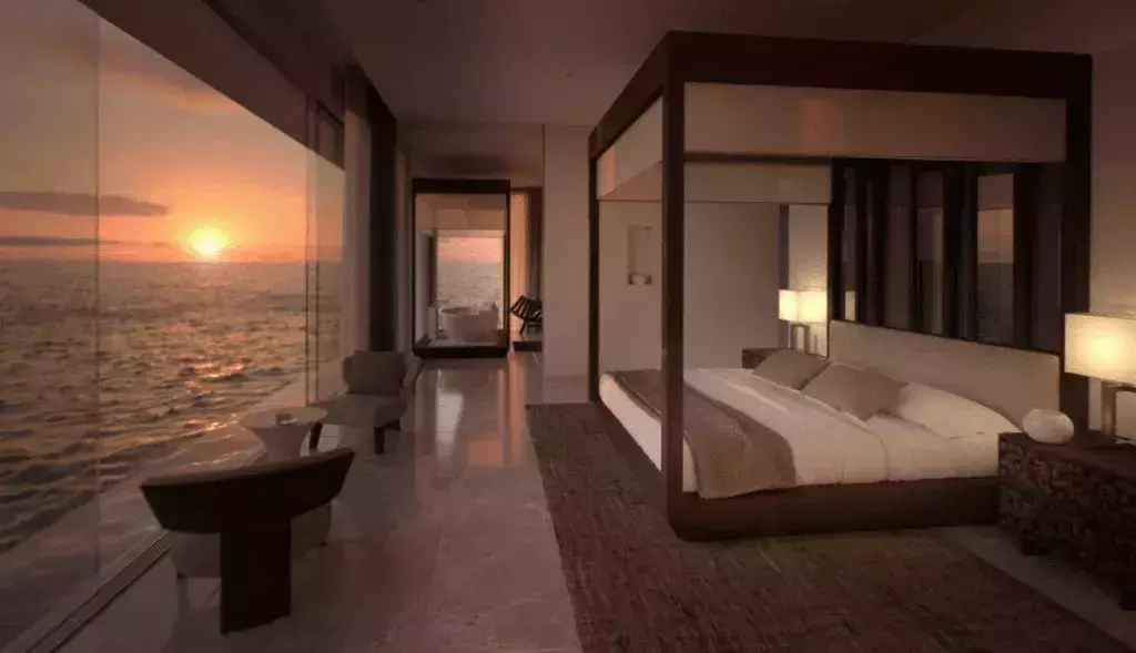 water villas in Rangali