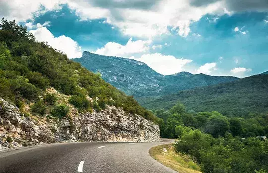 Carretera de montaña