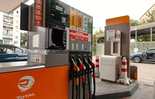 Estación de gasolina
