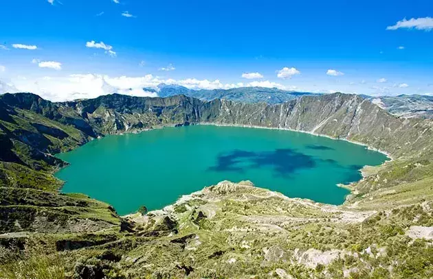 La lagune du Quilotoa