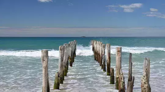 La plage de Saint-Clair