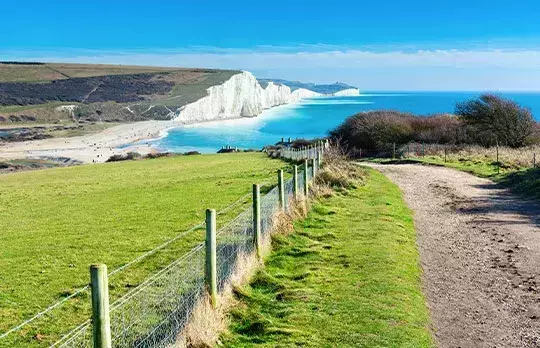 The Seven Sisters Cliffs
