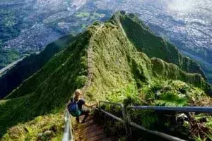 Haiku Stairs near honolulu