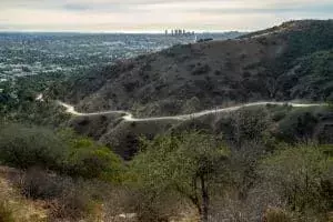 runyon canyon trail in los angeles