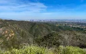 view of city from temescal canyon