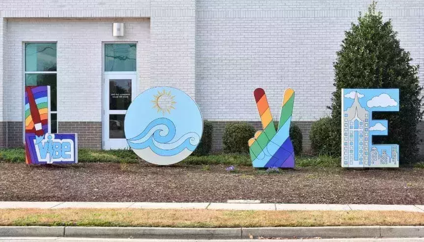 LOVE Sign Virginia Beach