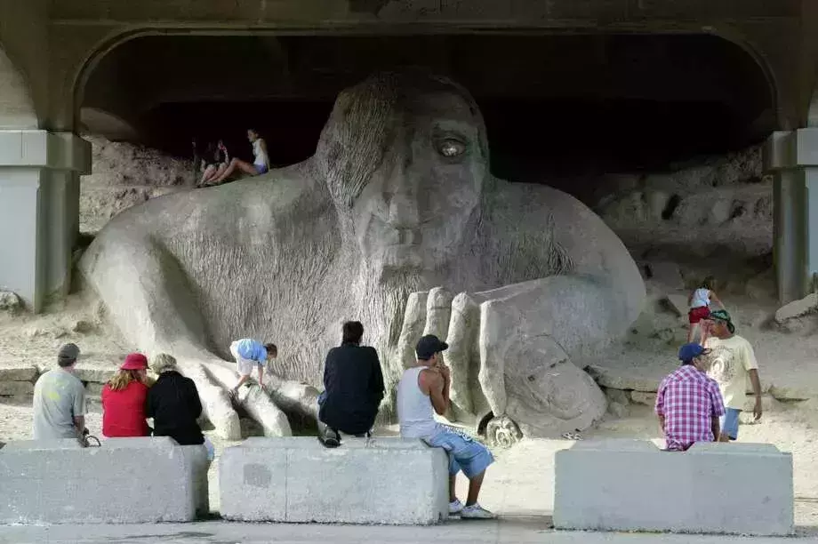 Happy birthday, Fremont Troll! - seattlepi.com