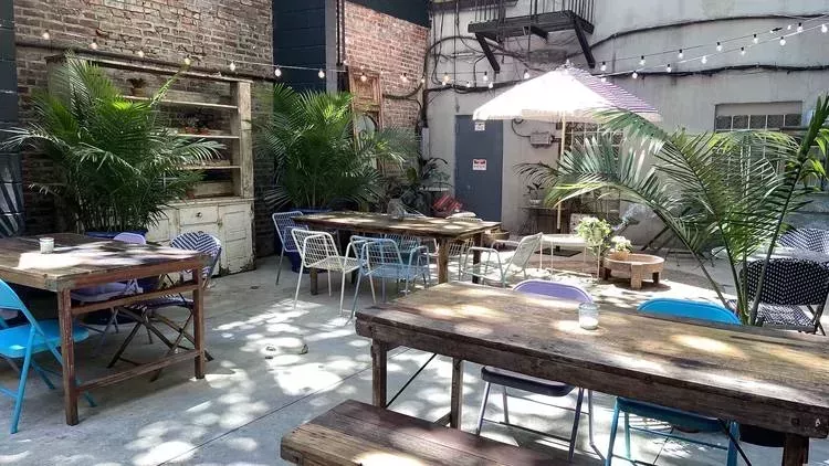 New York outdoor bars