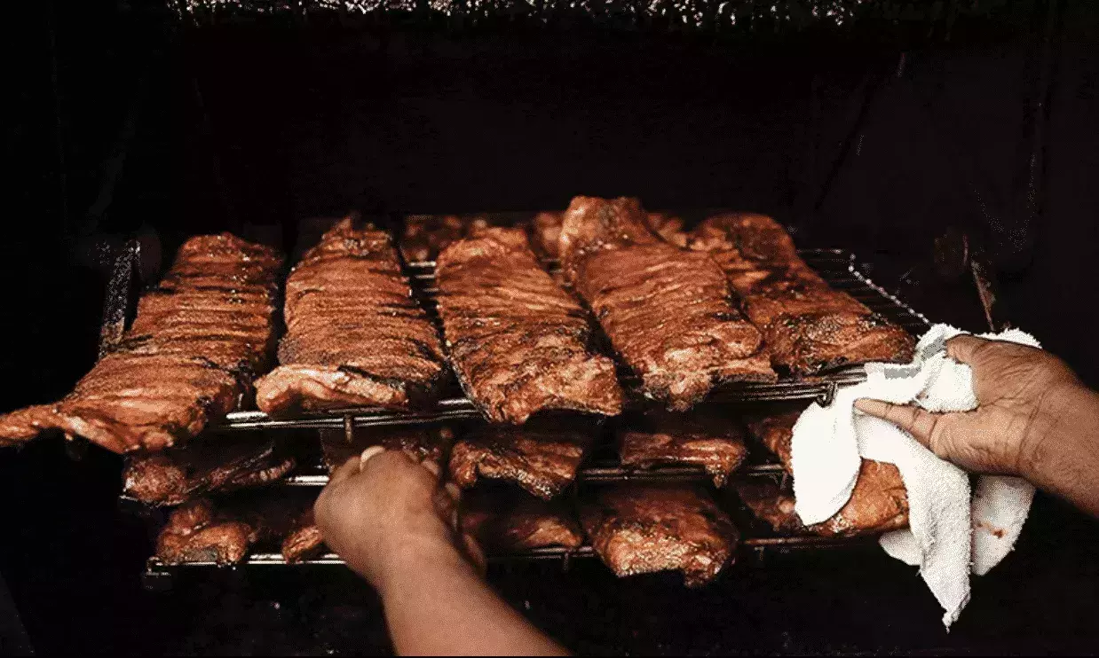 New Orleans ribs