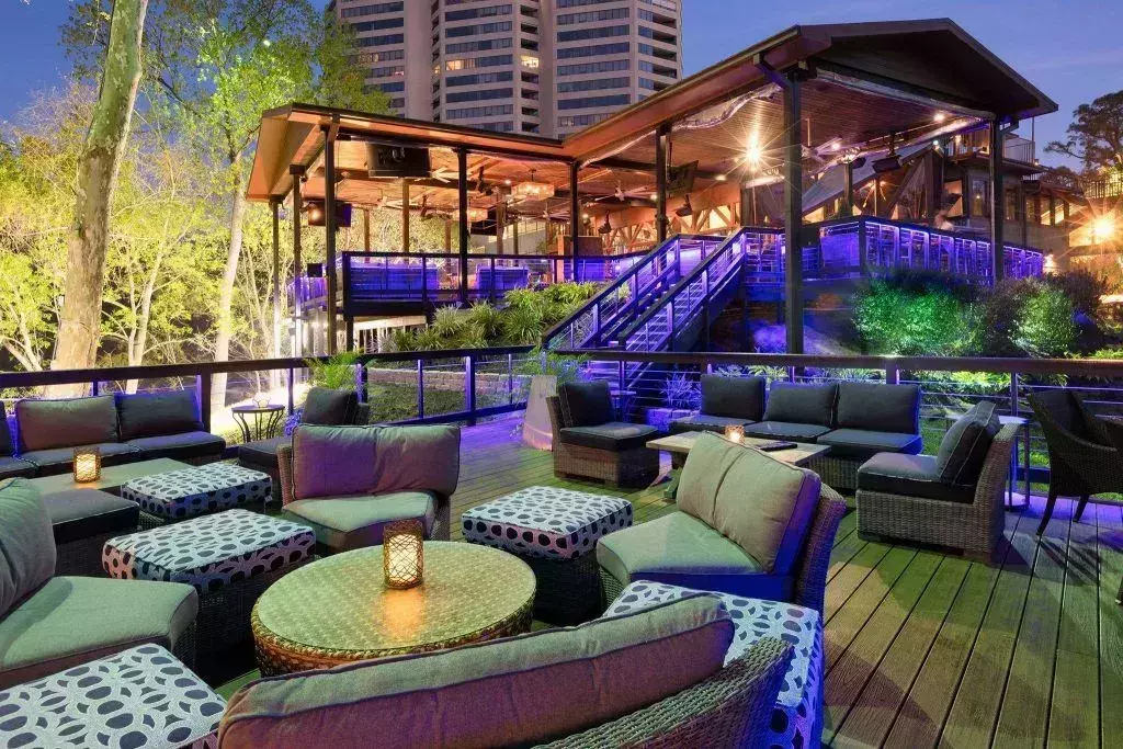 Patio at Brenner&amp;amp;#039;s on the Bayou one of the best romantic restaurants Houston