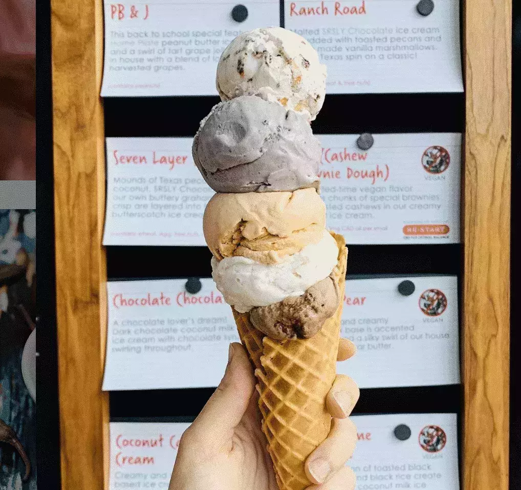 Texas Ice cream
