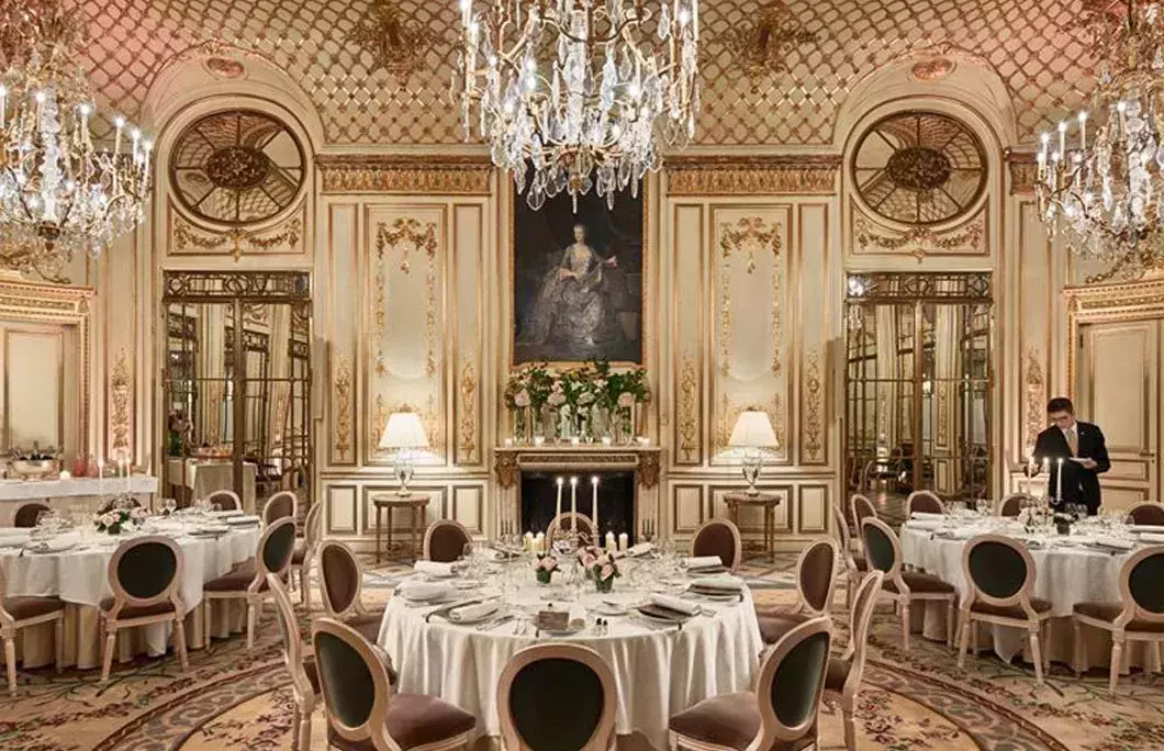 45. Restaurant le Meurice Alain Ducasse – Paris, France