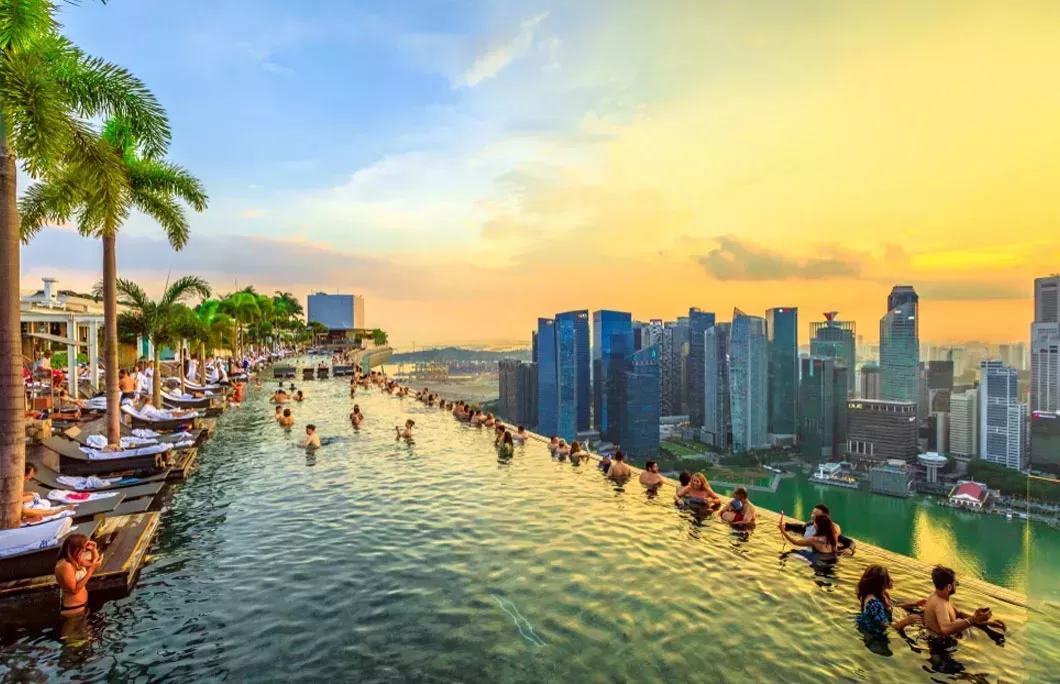 1. Marina Bay Sands Hotel, Singapore