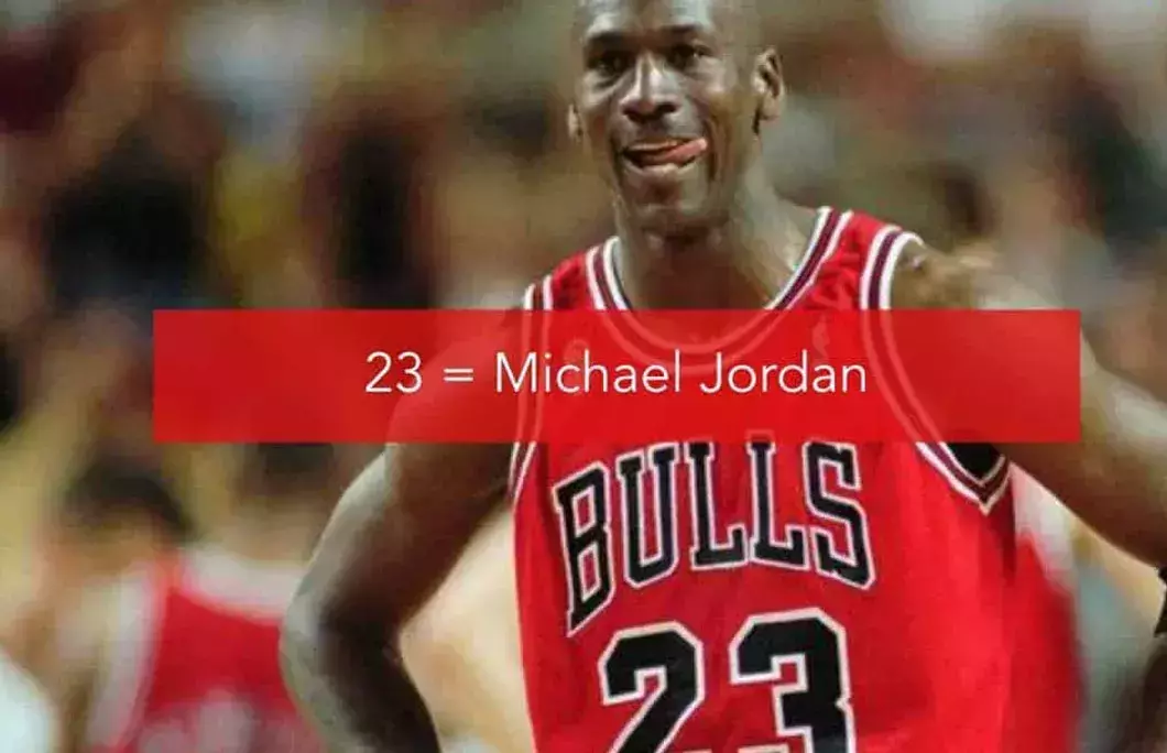23 = Michael Jordan