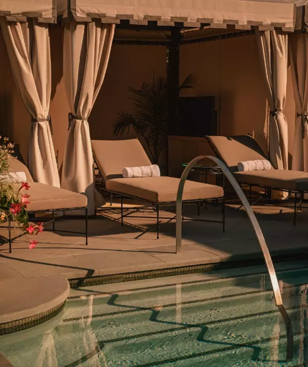poolside of Rosewood Mansion on Turtle Creek, Dallas