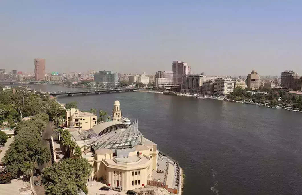 The River Nile flows through Cairo