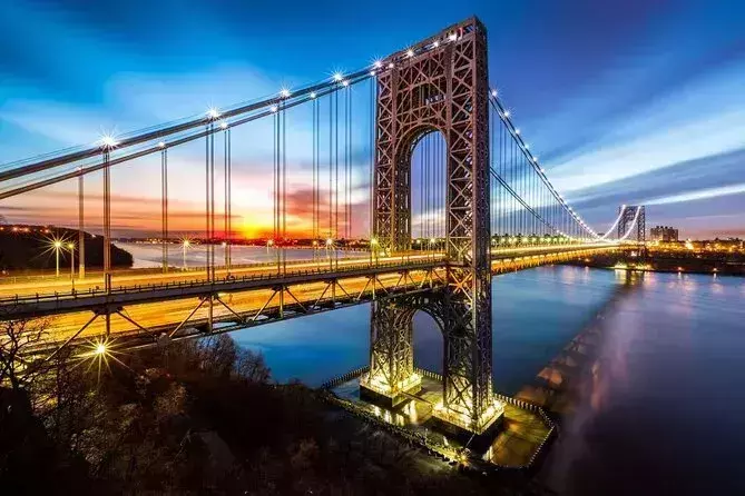 how long to build the george washington bridge