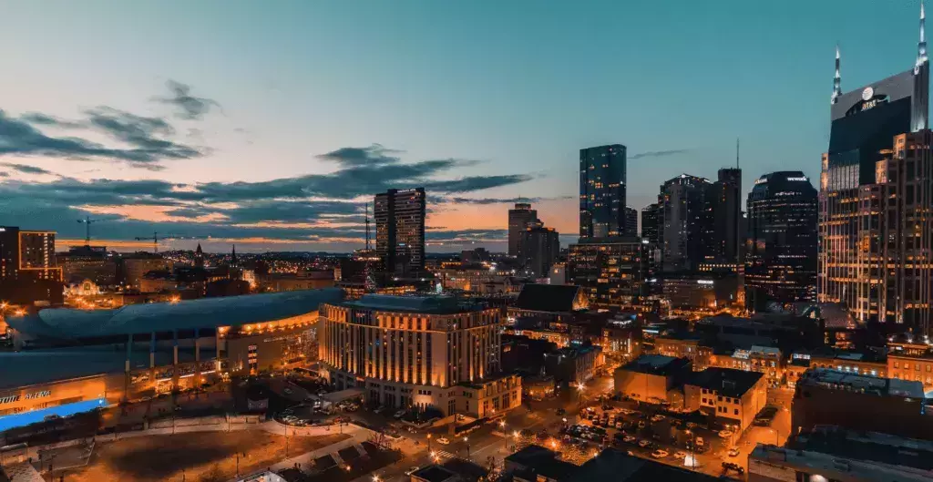 Music City Nashville, Tennessee in the USA