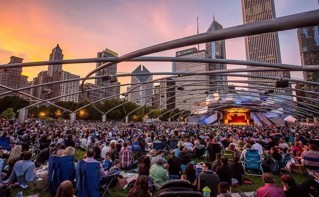 The Windy City in the USA
